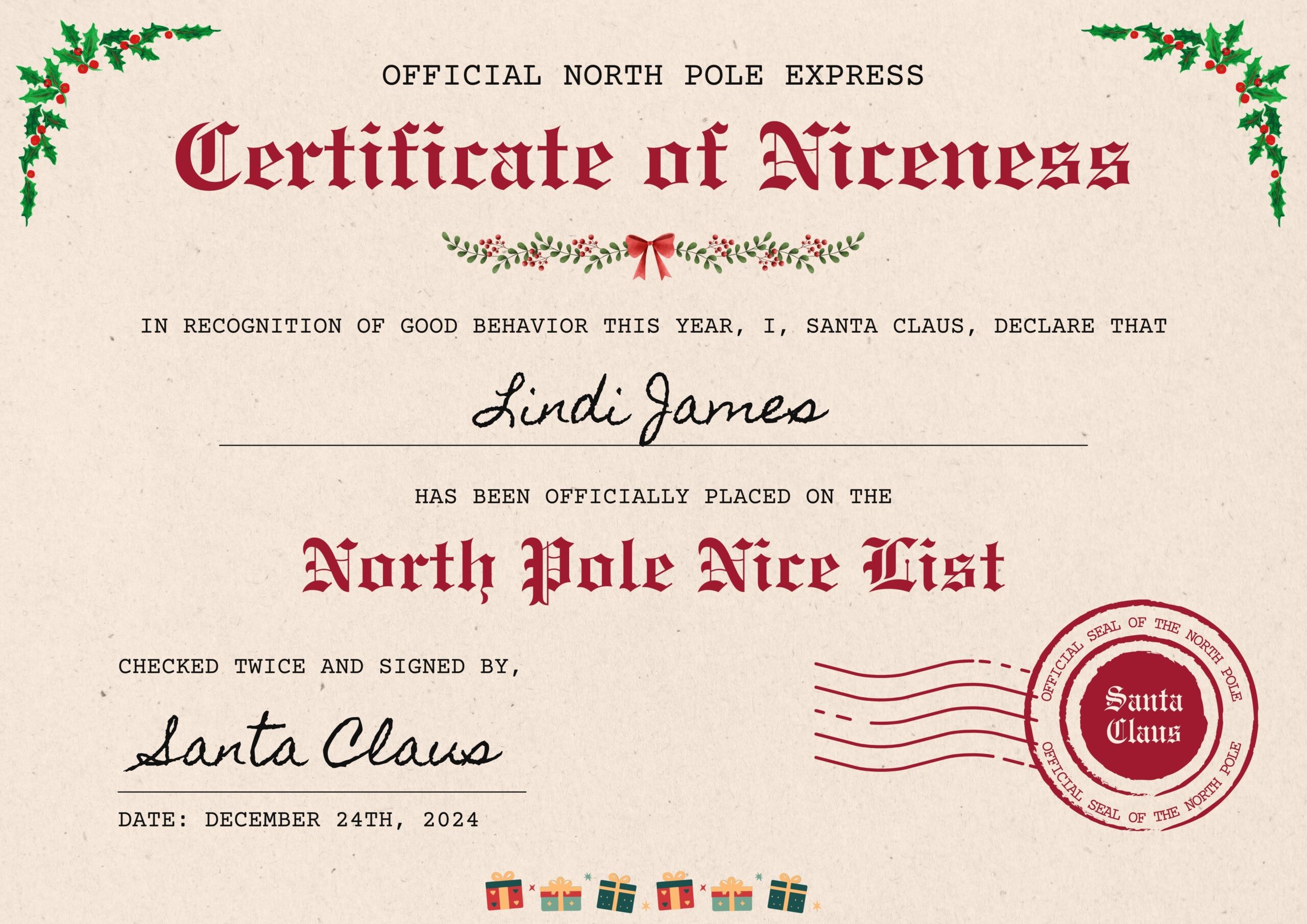 Santa's "Nice-List" Surprise - Image 2