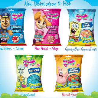 Sweets From Heaven Nickelodeon 5 pack from DTF Customs Cape Town